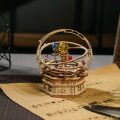 RoboTime 3D wooden jigsaw puzzle toy boxes Historical astronomical clock